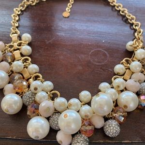 Talbots pearl garden necklace